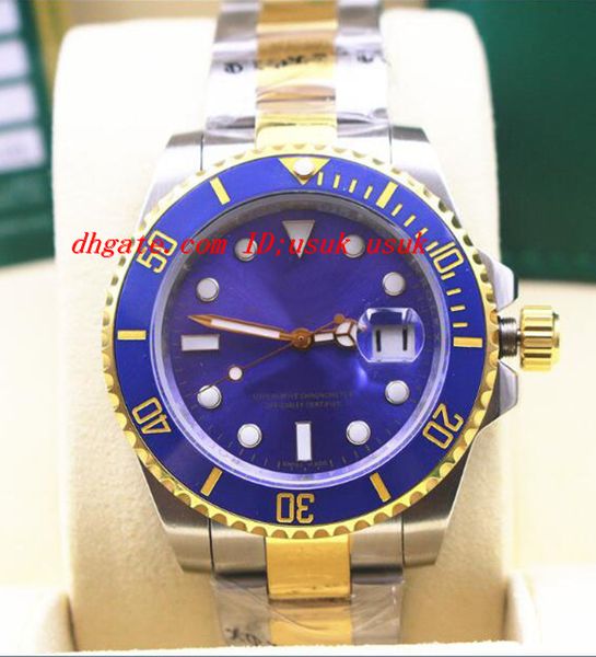 luxury watches ceramic 116613 two tone gold steel blue dive watch b&p automatic mens watch men's watch wristwatch, Slivery;brown
luxury watches ceramic 116613 two tone gold steel blue dive watch b&p automatic mens watch men's watch wristwatch, Slivery;brown