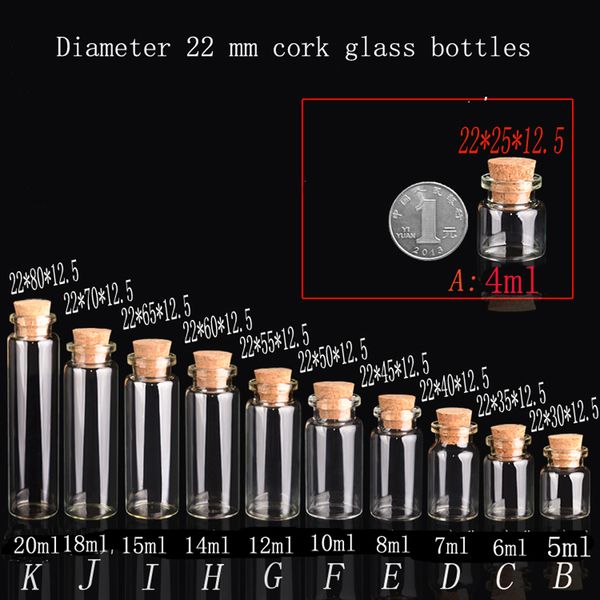 500pcs/lot 5ml 6ml 7ml 8ml 10ml 12ml 14ml 15ml 18ml 20ml cute glass vials decorative corked glass bottles,glass bottle vials
500pcs/lot 5ml 6ml 7ml 8ml 10ml 12ml 14ml 15ml 18ml 20ml cute glass vials decorative corked glass bottles,glass bottle vials