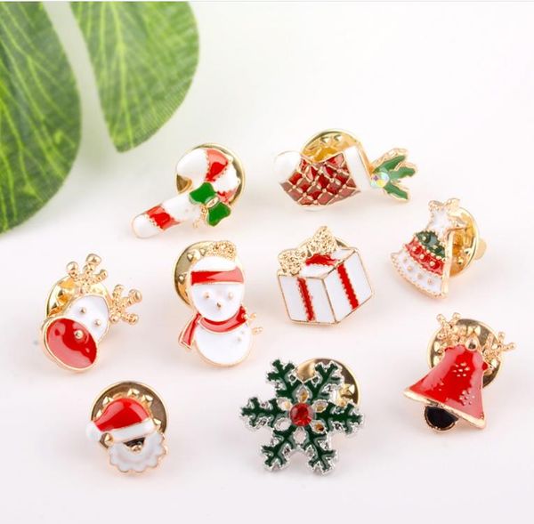 3 styles creative cartoon christmas brooches cute santa claus jingle bells socks donuts candy enamel pins xmas jacket badges brooch b645, Gray
3 styles creative cartoon christmas brooches cute santa claus jingle bells socks donuts candy enamel pins xmas jacket badges brooch b645, Gray