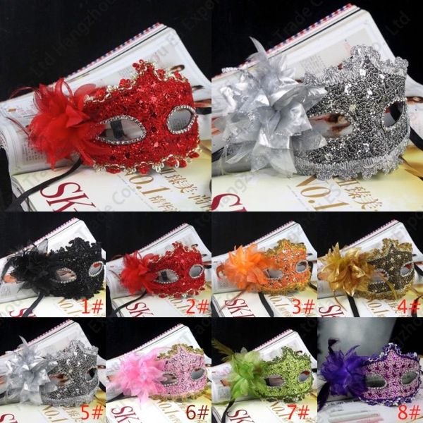 2016 new shinny masquerade mask with fllower decoration dance party mask halloween masks lace half face 20pcs ent
2016 new shinny masquerade mask with fllower decoration dance party mask halloween masks lace half face 20pcs ent