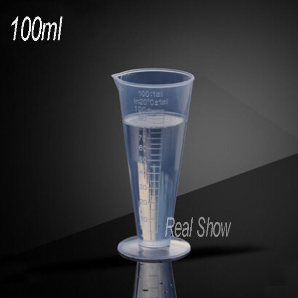 10pcs/lot laboratory pp plastic 100ml conical measuring jug /cup with round base,with exact scale measuring cup
10pcs/lot laboratory pp plastic 100ml conical measuring jug /cup with round base,with exact scale measuring cup