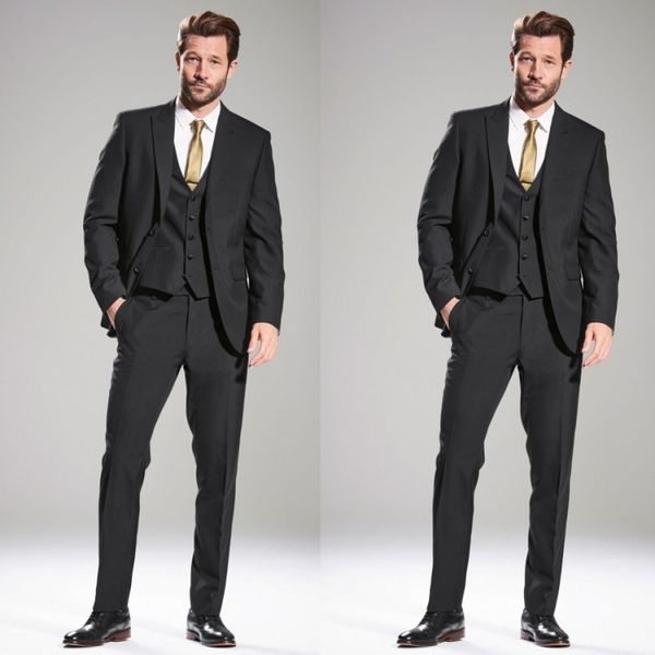 2019 new wedding tuxedos business suit fashion men's double breasted suit gentleman formal wear three pieces cool wedding suits, Black;gray
2019 new wedding tuxedos business suit fashion men's double breasted suit gentleman formal wear three pieces cool wedding suits, Black;gray