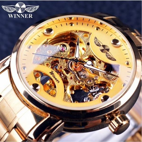 Winner 2019 Classic Transparent Design Mens Watch Top Brand Luxury Automatic Skeleton Male Wrist Watch Clock Men Golden Watch
Winner 2019 Classic Transparent Design Mens Watch Top Brand Luxury Automatic Skeleton Male Wrist Watch Clock Men Golden Watch