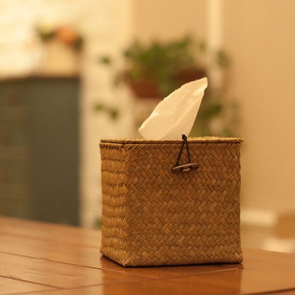 seagrass woven removable tissue box natural environmental protection tissue case for car
seagrass woven removable tissue box natural environmental protection tissue case for car