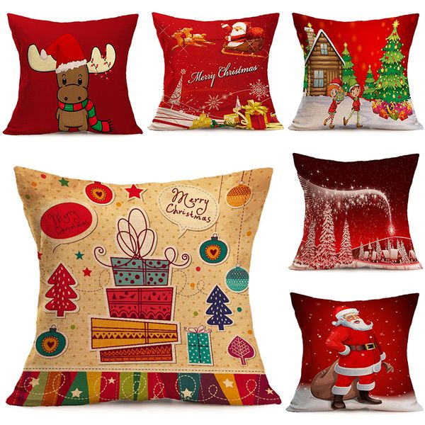 43*43cm christmas pillow case high qulity linen father christmas printed decorative cushion cover pillow case car seat pillowcase
43*43cm christmas pillow case high qulity linen father christmas printed decorative cushion cover pillow case car seat pillowcase