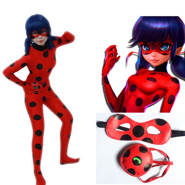 ladybug big girl clothes ready cartoon costumes dress up halloween cosplay children wig stage role pockets eye mask, Blue
ladybug big girl clothes ready cartoon costumes dress up halloween cosplay children wig stage role pockets eye mask, Blue