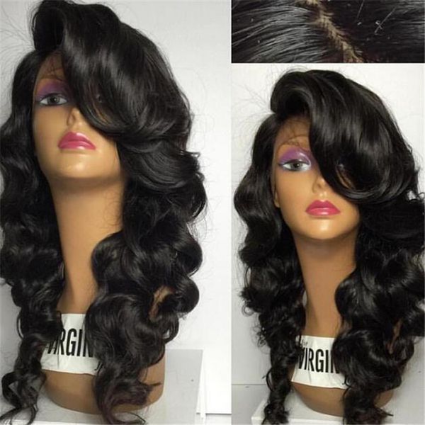 Unprocessed Peruvian Loose Wave Glueless Full Lace Wigs — compare prices at CompareOffers