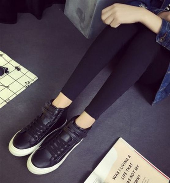 2016 shoes. monochromatic. autumn simple and ladies shoes. fashion thick base. casual flat winter students cjgbr, Black
2016 shoes. monochromatic. autumn simple and ladies shoes. fashion thick base. casual flat winter students cjgbr, Black
