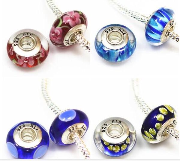20pcs diy jewelry accessories 925 ale silver plated thread core murano glass beads big hole charms bead for bracelets zhzp001, Black
20pcs diy jewelry accessories 925 ale silver plated thread core murano glass beads big hole charms bead for bracelets zhzp001, Black