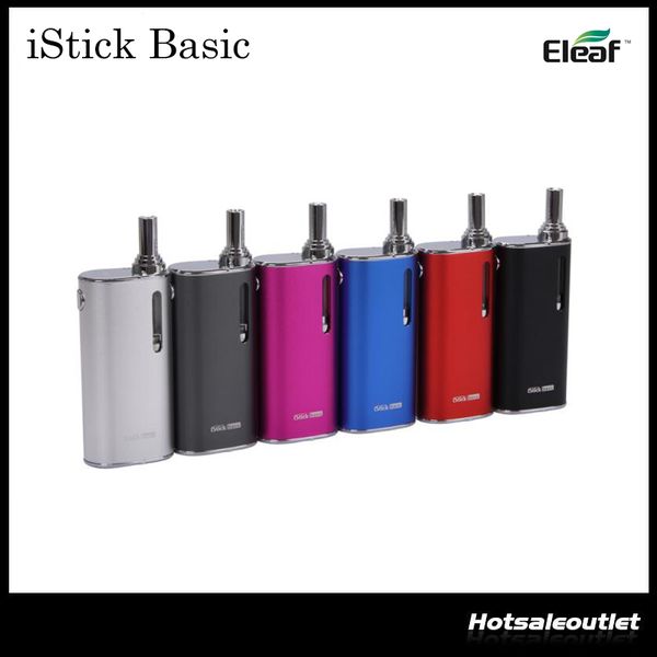 

Оригинальный новейший базовый комплект Eleaf iStick с 2300 мАч istick Базовая батарея Распылитель GS Air 2