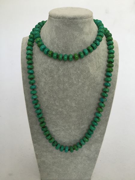 st0295 2016 new boho jewelry flat round natural turquoise necklace 36 inches knotted necklace for women natural stone jewelry, Silver
st0295 2016 new boho jewelry flat round natural turquoise necklace 36 inches knotted necklace for women natural stone jewelry, Silver