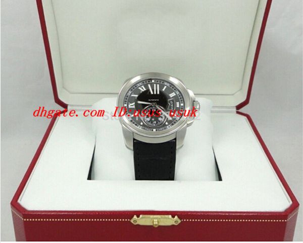 factory supplier luxury watches wristwatch original box new calibre de black dial stainless steel mens men's watch watches, Slivery;brown
factory supplier luxury watches wristwatch original box new calibre de black dial stainless steel mens men's watch watches, Slivery;brown