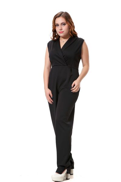 wholesale- plus size work jumpsuit women with cut in bottom fashion casual loose jumpsuits with 2 colors 3xl-7xl spring autumn 14, Black;white
wholesale- plus size work jumpsuit women with cut in bottom fashion casual loose jumpsuits with 2 colors 3xl-7xl spring autumn 14, Black;white