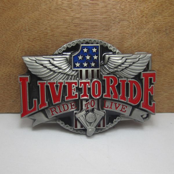 BuckleHome live to ride belt buckle biker belt buckle with pewter finish FP-02491 free shipping
BuckleHome live to ride belt buckle biker belt buckle with pewter finish FP-02491 free shipping