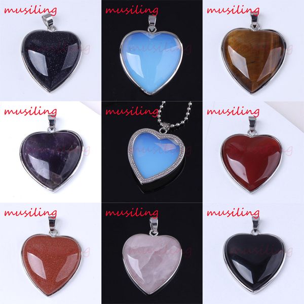 heart bead concise classic pendants pendulum charms natural stone amethyst opal etc accessories silver plated european fashion jewelry
heart bead concise classic pendants pendulum charms natural stone amethyst opal etc accessories silver plated european fashion jewelry