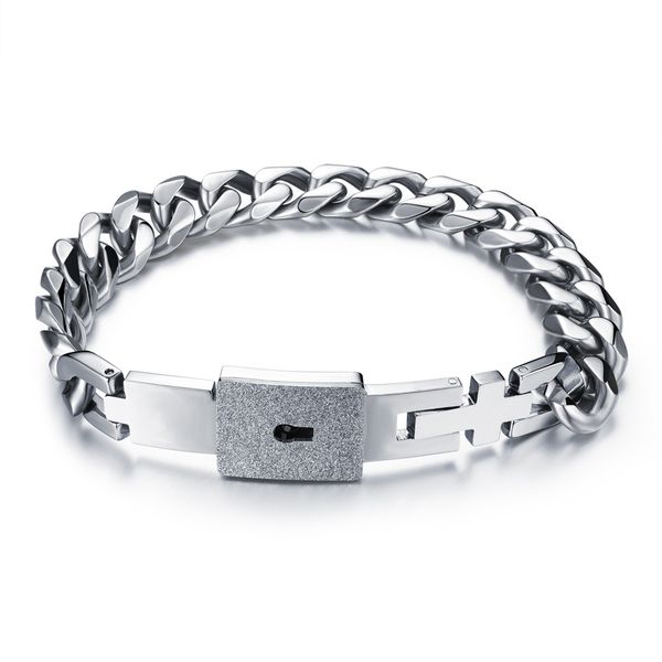 pure titanium lover's jewelry open heart lock bracelet key pendants necklace & bracelets couples jewelry sets valentine's day wedd, Silver
pure titanium lover's jewelry open heart lock bracelet key pendants necklace & bracelets couples jewelry sets valentine's day wedd, Silver