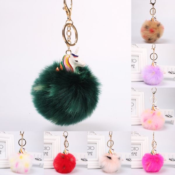 Anime Lovely Fluffy Unicorn Pony Keychain Pendant Accessories Women Car Fluffy Fur Pompom Keyring Bag Hang Trinkets D325Q
Anime Lovely Fluffy Unicorn Pony Keychain Pendant Accessories Women Car Fluffy Fur Pompom Keyring Bag Hang Trinkets D325Q