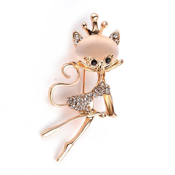 2018 crystal kitten brooch lapel pin pins accessories green women wedding hijab pins selling jewelry corsage zj-0903675, Gray
2018 crystal kitten brooch lapel pin pins accessories green women wedding hijab pins selling jewelry corsage zj-0903675, Gray