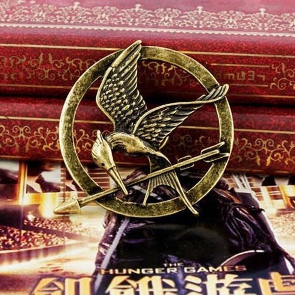 same style in movie the hunger games, mockingjay pins brooches, unisex, and high quality, Gray
same style in movie the hunger games, mockingjay pins brooches, unisex, and high quality, Gray