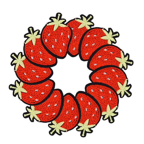 diy strawberry patches for clothing iron embroidered patch applique iron on patches sewing accessories badge stickers on clothes dz-006, Black
diy strawberry patches for clothing iron embroidered patch applique iron on patches sewing accessories badge stickers on clothes dz-006, Black