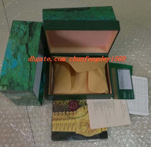High Quality Luxury Mens / Womens Wooden Green Watch Box Watch Boxes Wooden Papers Card Wallet Boxes&Cases Wristwatch
High Quality Luxury Mens / Womens Wooden Green Watch Box Watch Boxes Wooden Papers Card Wallet Boxes&Cases Wristwatch
