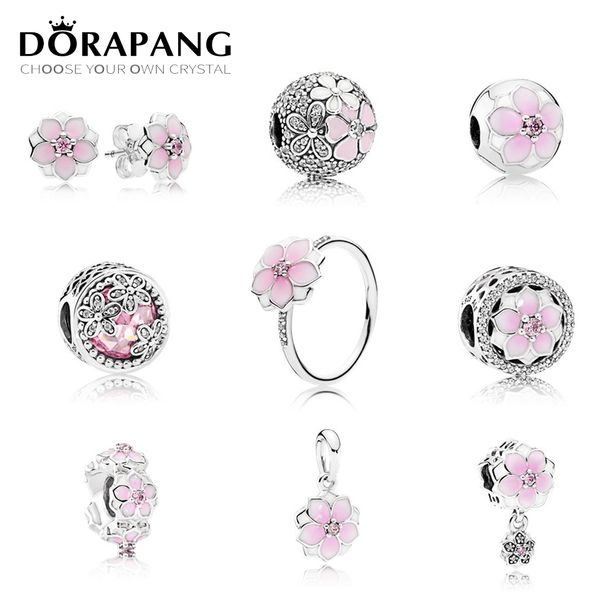 DORAPANG Magnolia series S925 Sterling Silver Charm Clip Pendant Orchid Earrings Fit Bracelet DIY bracelet The factory wholesale
DORAPANG Magnolia series S925 Sterling Silver Charm Clip Pendant Orchid Earrings Fit Bracelet DIY bracelet The factory wholesale