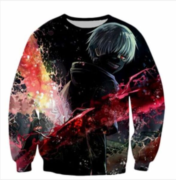 новые модные женские мужские аниме токио гуль смешные 3d печати crewneck толстовка модная одежда наряды джемпер повседневные топы wys00028, Black
новые модные женские мужские аниме токио гуль смешные 3d печати crewneck толстовка модная одежда наряды джемпер повседневные топы wys00028, Black