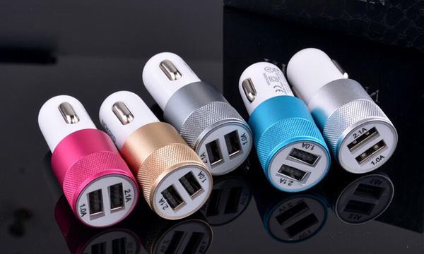 Metal Dual USB Port Car Charger Universal 12 Volt / 1~2 Amp in OPP BAG for Apple iPhone iPad iPod / Samsung Galaxy Droid Nokia Htc
Metal Dual USB Port Car Charger Universal 12 Volt / 1~2 Amp in OPP BAG for Apple iPhone iPad iPod / Samsung Galaxy Droid Nokia Htc