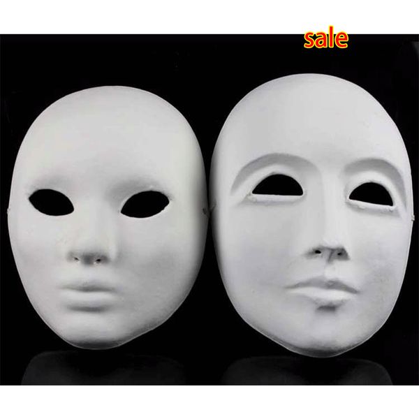 wholesale new hand-painted pulp plaster covered paper mache blank mask female male mask with elastic 20pcs/lot
wholesale new hand-painted pulp plaster covered paper mache blank mask female male mask with elastic 20pcs/lot