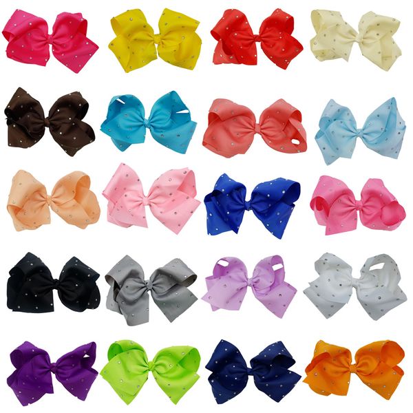 8 inch jojo rhinestone hair bow with clip for school baby children pastel bow 10 style, Slivery;white
8 inch jojo rhinestone hair bow with clip for school baby children pastel bow 10 style, Slivery;white