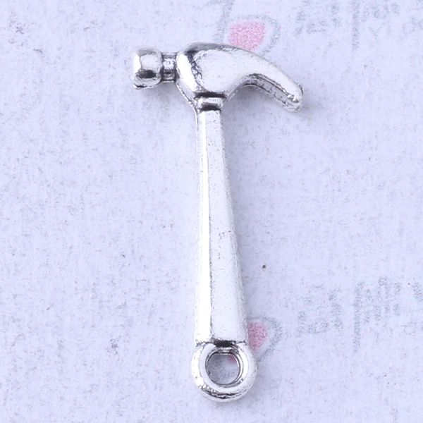 mini hammer charm antique silver/bronze zinc alloy pendant diy jewelry fit bracelets necklace 150pcs/lot 3449, Bronze;silver
mini hammer charm antique silver/bronze zinc alloy pendant diy jewelry fit bracelets necklace 150pcs/lot 3449, Bronze;silver