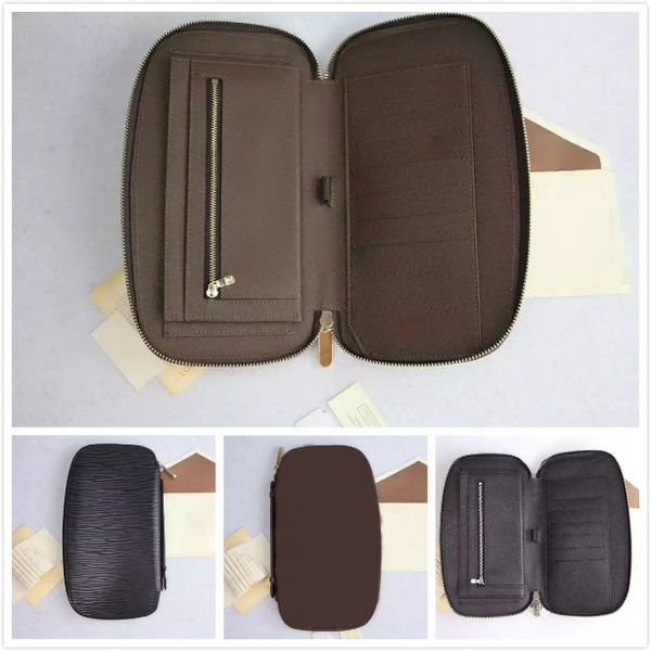 Famous Men's Genuine leather Long Zipper wallet Women's Purses water ripple AAA+ Quality Wallets card wallet With box LQ#3 Bags
Famous Men's Genuine leather Long Zipper wallet Women's Purses water ripple AAA+ Quality Wallets card wallet With box LQ#3 Bags