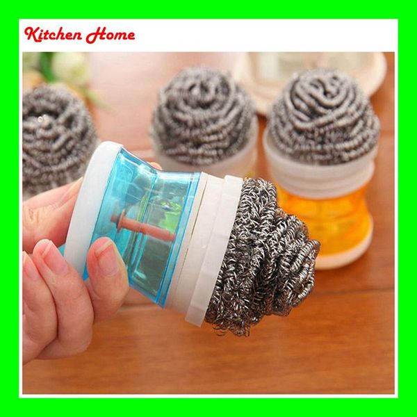 auto adding cleaning liquid pressin household kitchen dish pot bowl washing brush cleaning brush steel wire brush
auto adding cleaning liquid pressin household kitchen dish pot bowl washing brush cleaning brush steel wire brush