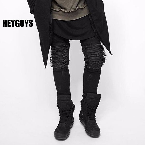 wholesale-heyguys 2016 fashion black high street mens destroyed jeans hole hiphop cool wash joggger damage jeans rock biker jeans men
wholesale-heyguys 2016 fashion black high street mens destroyed jeans hole hiphop cool wash joggger damage jeans rock biker jeans men