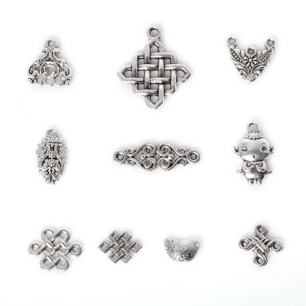 new 2016 new 143pcs zinc alloy chinese knot pendants charm mixed antique silver plated charms metal jewelry findings for diy, Bronze;silver
new 2016 new 143pcs zinc alloy chinese knot pendants charm mixed antique silver plated charms metal jewelry findings for diy, Bronze;silver