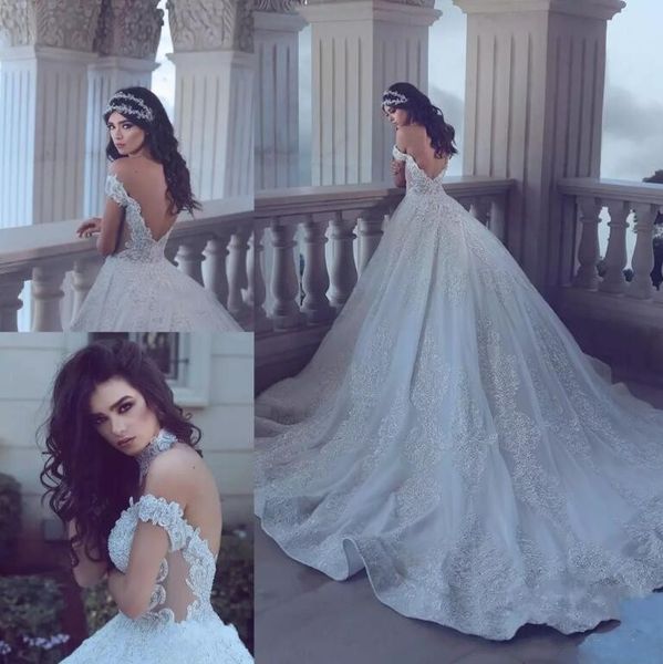 2018 арабский с плеч милая кружева аппликация свадебные платья sexy backless long court train страна свадебные платья с бисером, White
2018 арабский с плеч милая кружева аппликация свадебные платья sexy backless long court train страна свадебные платья с бисером, White