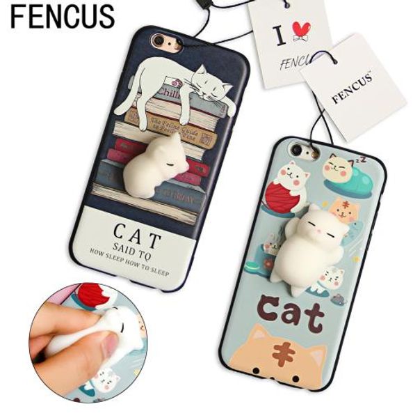 fencus squishy mobile phone cases cute 3d soft lazy cat cartoon phone back cover shell for iphone 5 5s se 6 6s 6 plus 7 7plus
fencus squishy mobile phone cases cute 3d soft lazy cat cartoon phone back cover shell for iphone 5 5s se 6 6s 6 plus 7 7plus