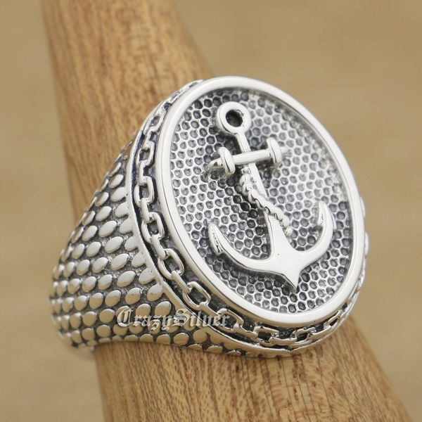 925 sterling silver anchor chain mens biker rocker punk ring 9w023 us size 7 ~ 15, Golden;silver
925 sterling silver anchor chain mens biker rocker punk ring 9w023 us size 7 ~ 15, Golden;silver