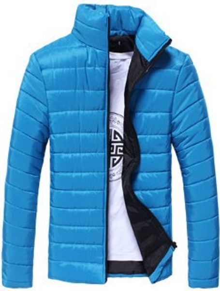 autumn clothing for men spring down coats fashion solid warm jackets long sleeved stand collar, Black
autumn clothing for men spring down coats fashion solid warm jackets long sleeved stand collar, Black