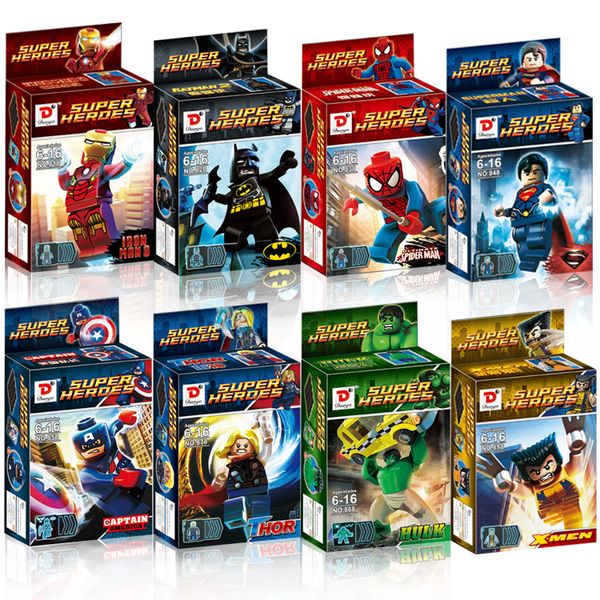 бесплатная доставка super heroes мстители железный человек халк бэтмен росомаха тор строительные блоки 8 шт. / компл. diy кирпичи игрушки 16
бесплатная доставка super heroes мстители железный человек халк бэтмен росомаха тор строительные блоки 8 шт. / компл. diy кирпичи игрушки 16