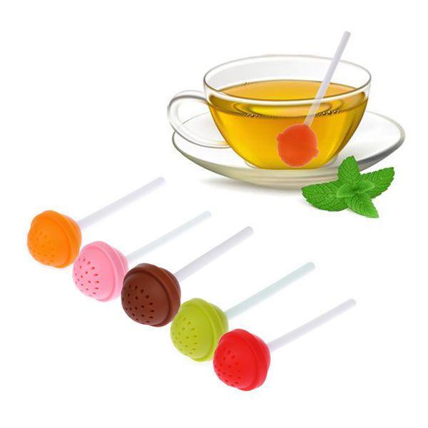 lollipop shape silicone tea infuser candy lollipop loose leaf mug strainer cup steeper for tea & coffee drinkware
lollipop shape silicone tea infuser candy lollipop loose leaf mug strainer cup steeper for tea & coffee drinkware