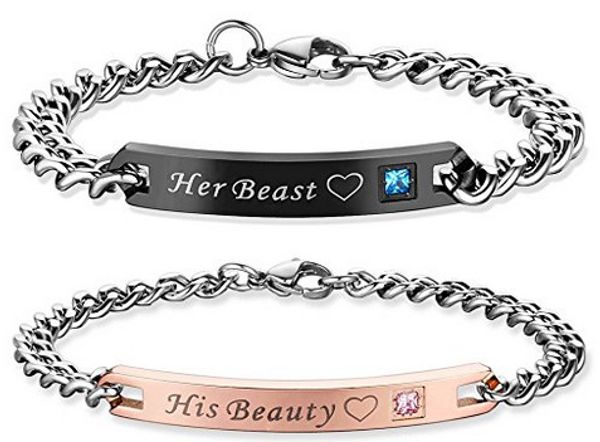 2017 quality european and american jewelry, couple bracelet, titanium steel couple rose gold, black bracelet wholesale ing, Golden;silver
2017 quality european and american jewelry, couple bracelet, titanium steel couple rose gold, black bracelet wholesale ing, Golden;silver