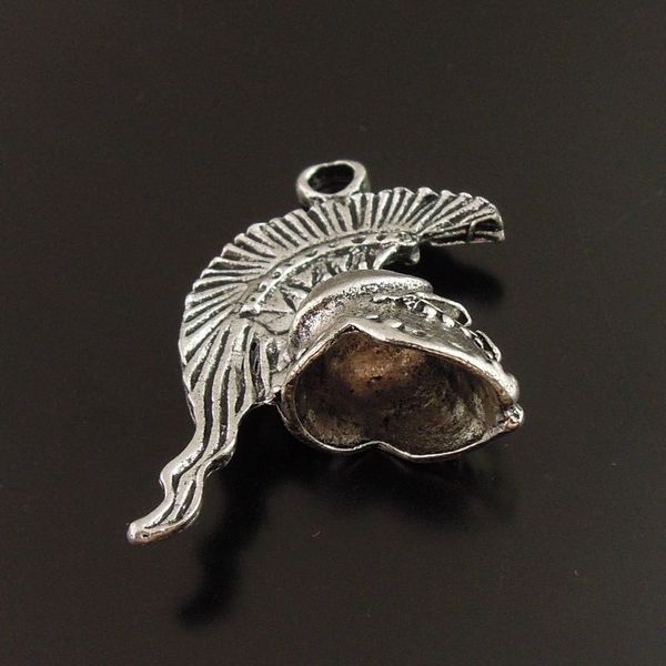 8x antiqued style silver tone war helmet pendant findings 36*33*12mm jewelry making, Bronze;silver
8x antiqued style silver tone war helmet pendant findings 36*33*12mm jewelry making, Bronze;silver