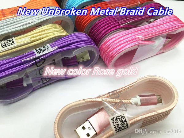 Fa t charger unbroken meta 1 5m 5ft long trong braided u b charging cable for mart phone am ung 7 8 micro u b wire with metal head Fa t charger unbroken meta 1 5m 5ft long trong braided u b charging cable for mart phone am ung 7 8 micro u b wire with metal head