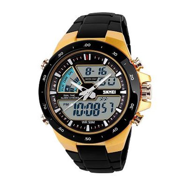 skmei 1016 sports wateproof watches japan digital classical durable details quartz watches analog digital watches, Slivery;brown
skmei 1016 sports wateproof watches japan digital classical durable details quartz watches analog digital watches, Slivery;brown