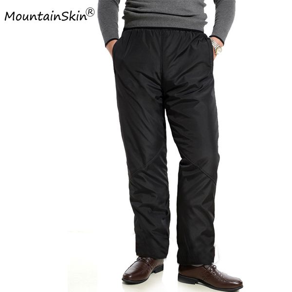 wholesale- mountainskin new men's winter pants casual warm thick pant fashion male fleece thermal black pants solid brand trousers la54
wholesale- mountainskin new men's winter pants casual warm thick pant fashion male fleece thermal black pants solid brand trousers la54