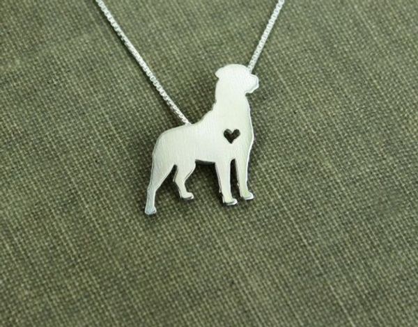 10pcs- n100 cute rottweiler silhouette necklace love my dog necklace with heart outline pet pup pug puppy necklaces for animal, Silver
10pcs- n100 cute rottweiler silhouette necklace love my dog necklace with heart outline pet pup pug puppy necklaces for animal, Silver