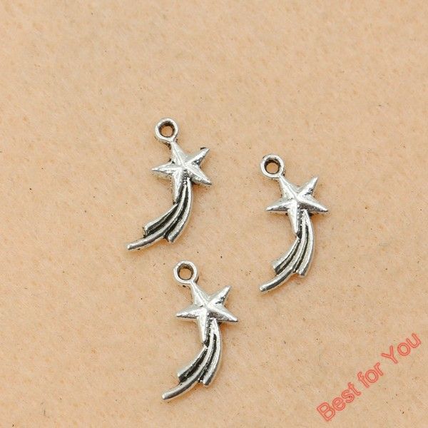 100pcs tibetan silver tone shooting star charms pendants jewelry making diy handmade 15x13mm jewelry making, Bronze;silver
100pcs tibetan silver tone shooting star charms pendants jewelry making diy handmade 15x13mm jewelry making, Bronze;silver