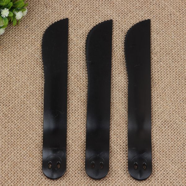 54*40*35 mm black/clear cake knife bread knife disposable plastic knife smile face design birthday party supplies 50pcs/lot
54*40*35 mm black/clear cake knife bread knife disposable plastic knife smile face design birthday party supplies 50pcs/lot