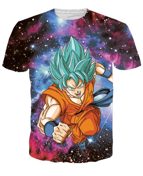 New Brand Clothing Classic Anime Dragon Ball Z Super Saiyan Goku T-Shirts Galaxy Vegeta Tees Women Men Hipster 3D t shirt tees
New Brand Clothing Classic Anime Dragon Ball Z Super Saiyan Goku T-Shirts Galaxy Vegeta Tees Women Men Hipster 3D t shirt tees